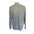 The White Company Cashmere V Neck Sweater - Metallic Grey - Size Small