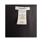 Andie The Malibu Ribbed One Piece Swimsuit - Black - Size XXL