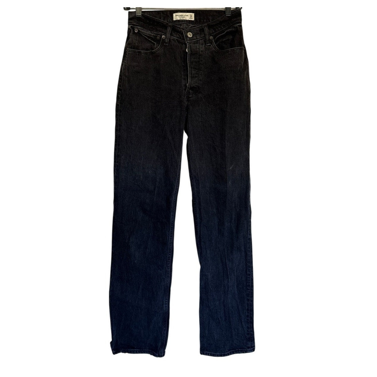 ABERCROMBIE & FITCH '90s Baggy Low Rise Jeans - Charcoal - Size 24