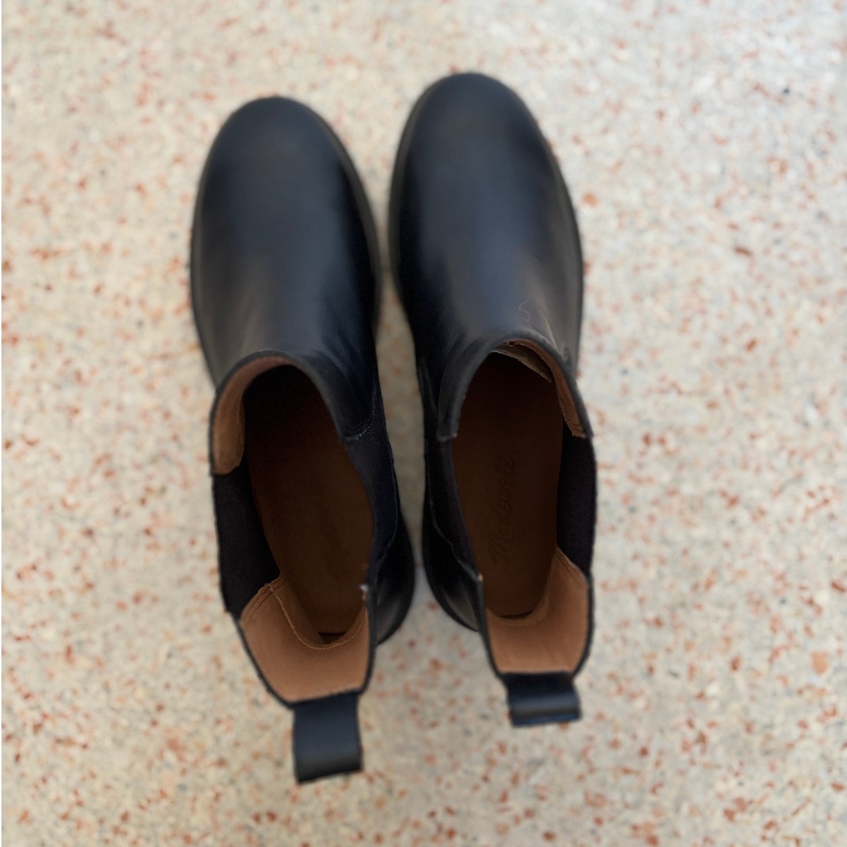 Madewell The Benning Chelsea Boot - Black - Size 9.5
