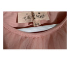 Tutu Du Monde Puff Sleeve Tulle Top - Pink - Size 8-9