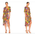 Le Superbe Gypsy Muse Dress - Cherry Lotus Land Print - Size 0