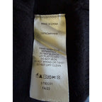 QUINCE Mongolian Cashmere Open Cardigan Sweater - Black - Size Large