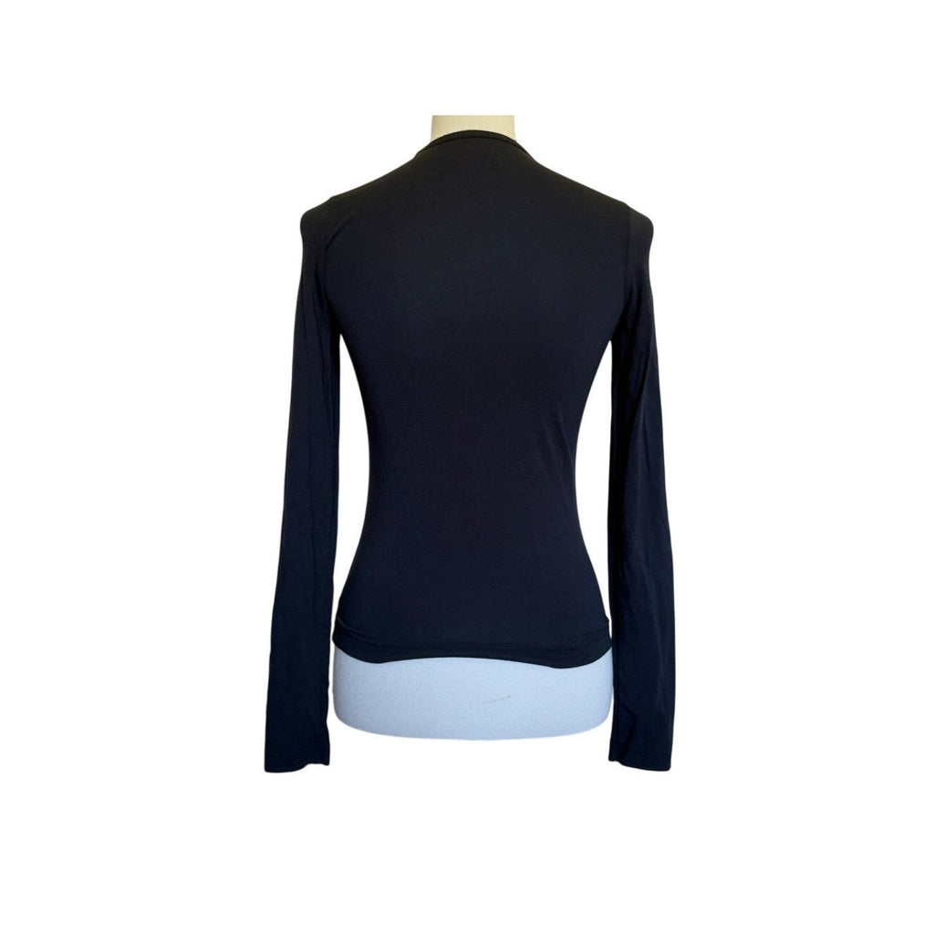 Toccin JENNA COTTON LONG SLEEVE T-SHIRT - Black - XS