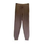 Haven Well Within Organic Cotton Blend Ribbed Joggers - Tan - Small