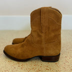 Tecovas The Dean Zip Boot - Honey Suede Leather - 9.5D
