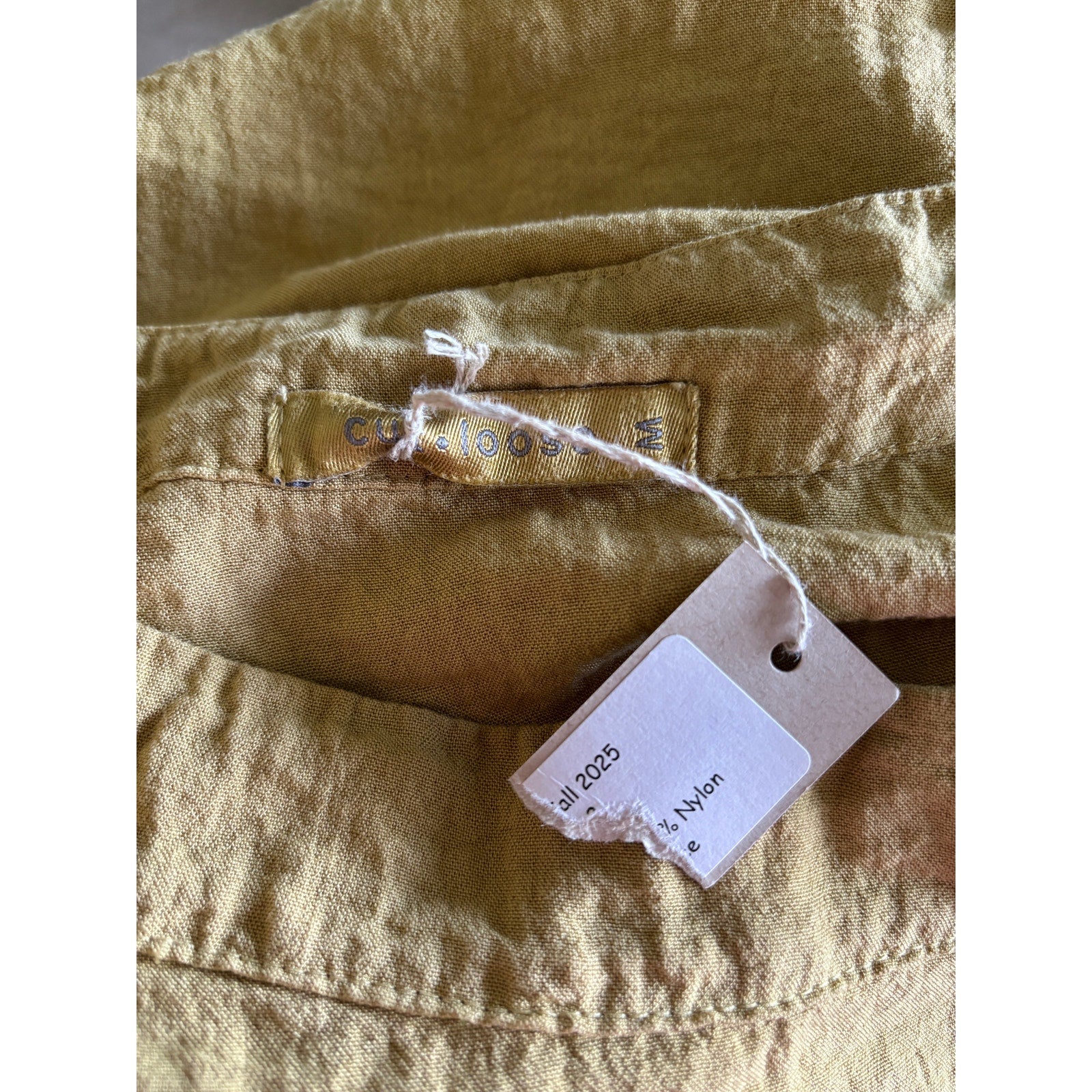 Cut Loose Raglan Pocket Top In Fall Parachute #6386798 - Mustard Seed - Medium