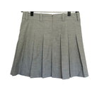 Aritizia Sunday Best Olive Pleated High Waist Micro Skirt - Heather Chrome - Size 4