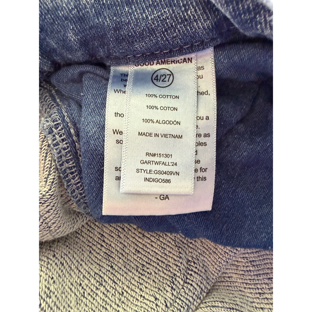 Good American Jeanius Good Skate Jeans - Indigo586 - 4 / 27