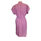 Vilebrequin Button Down Waist Tie Print Shirt Dress - Small