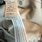 POETRY Cotton Straight Leg Jeans - Washed Olive - 4