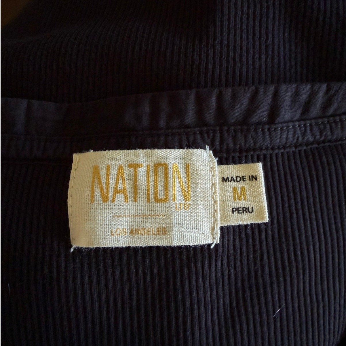 NATION LTD Natalie Combo Top - Black - Medium