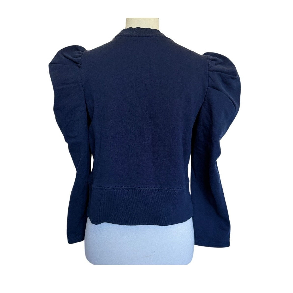 Sold Out NYC The Just Enough Puff Sweatshirt  - Navy - Medium