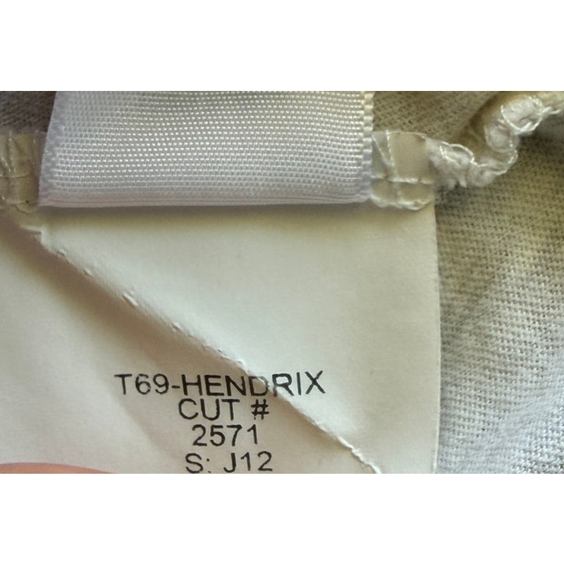 Perfectwhitetee Hendrix Cotton Boxy V Neck tee - Hethered Cream - Medium