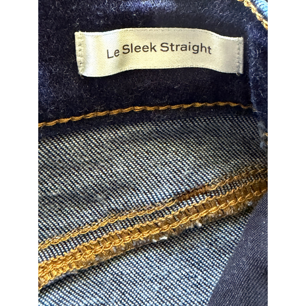 FRAME Le Sleek Straight Jeans - Stargirl Blue - Size 26