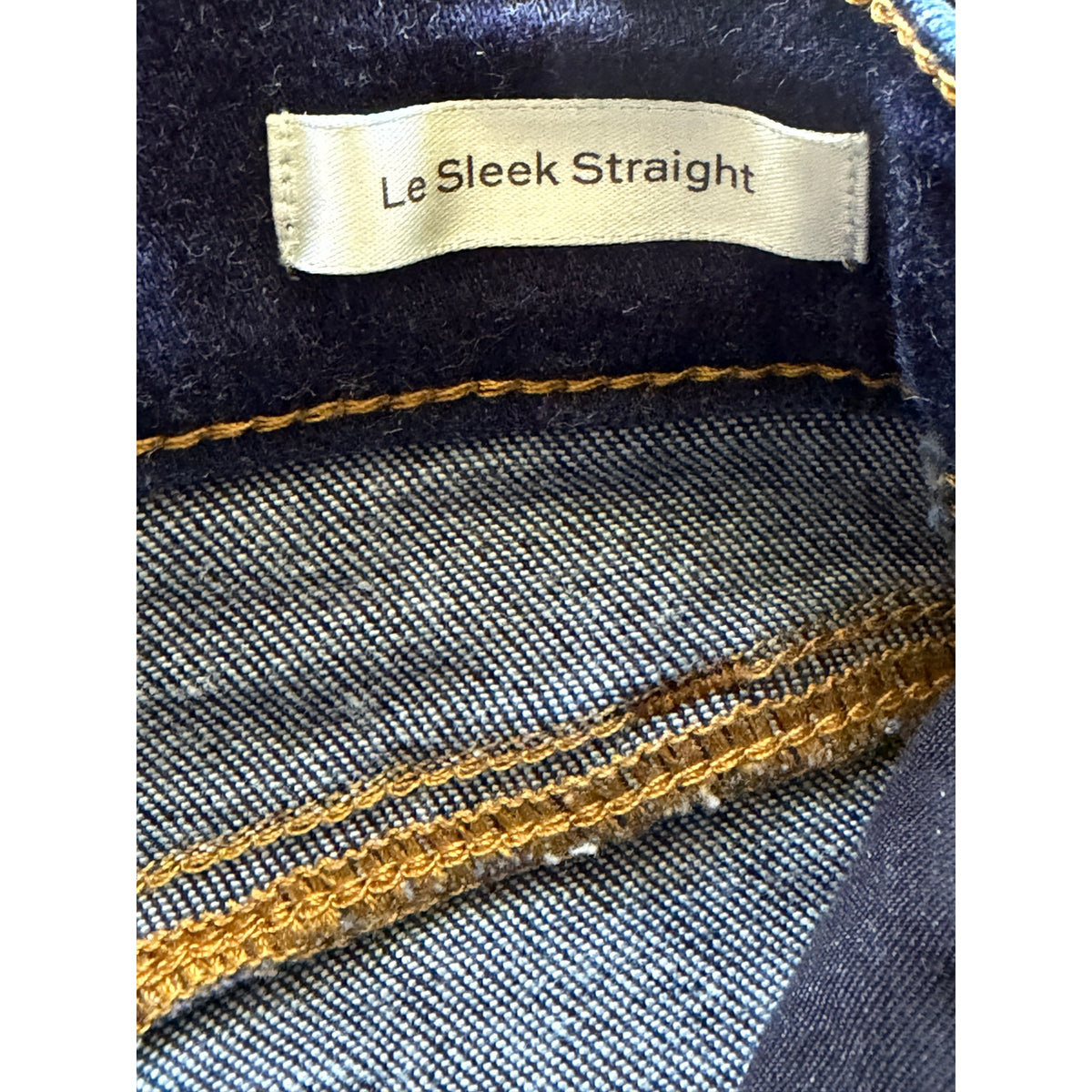 FRAME Le Sleek Straight Jeans - Stargirl Blue - Size 26