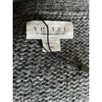 New Velvet by Graham & Spencer Alpaca Oversized Cardigan - Gray - Size Extra Small