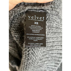 New Velvet by Graham & Spencer Alpaca Oversized Cardigan - Gray - Size Extra Small