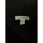 James Perse Open Front Cocoon Cotton Cardigan - Black - Size 2 / Medium