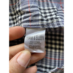 Frank & Eileen Barry Button Down Shirt - Red/Black/Blue/White Check - Size Small