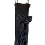 New Cinq a Sept Drina Satin Gown - Black - Size 00