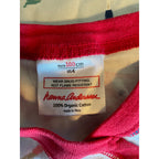 Hanna Andersson Holiday Print Long John Set - Gliding On Ice Blue - Size 4